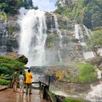 Doi Inthanont National Park The Highest Peak of Thailand.