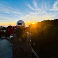 Sunrise at Doi Suthep + Phalat Temple and Umong Temple.